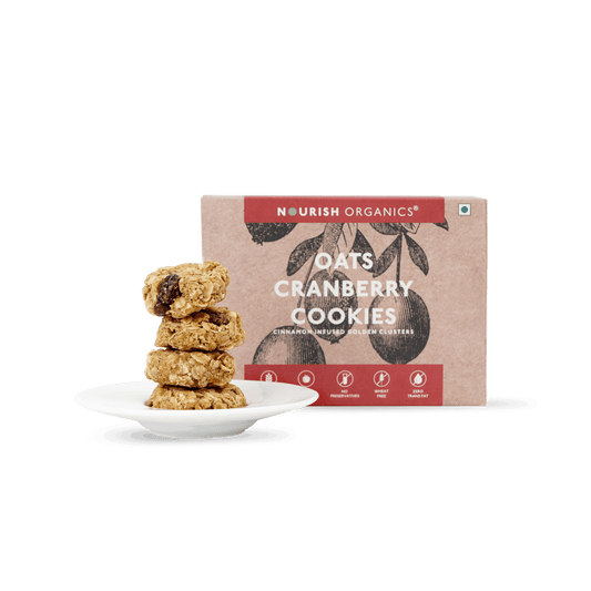 Oats Cranberry Cookies (Pack of 5x2) - Wheat-Free