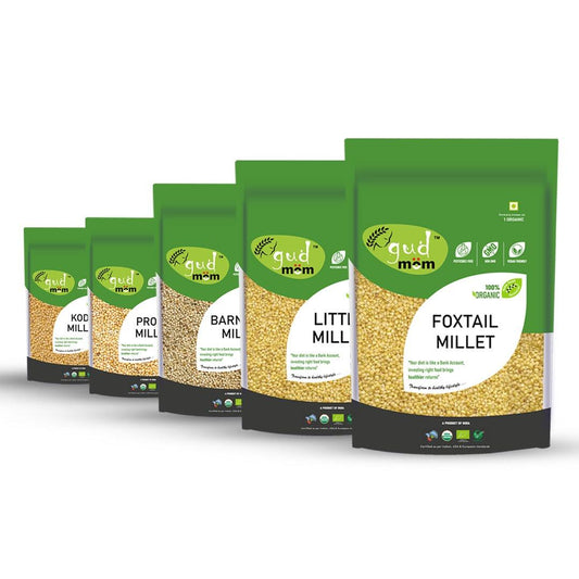 Gudmom Organic Positive Millet Combo - Wildermart