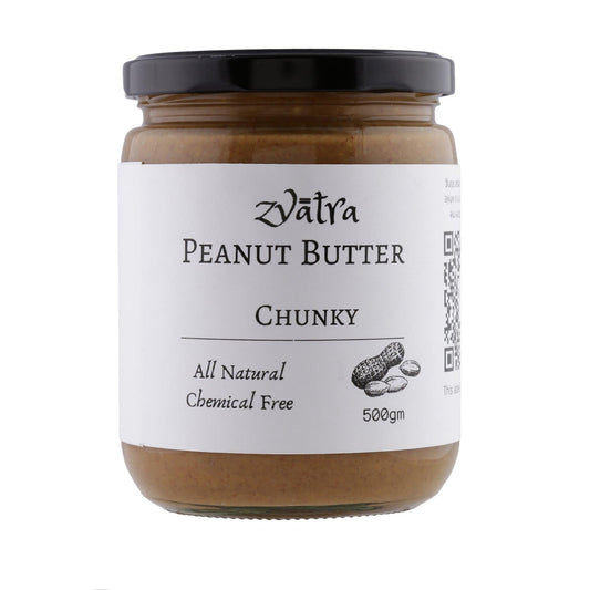 Peanut Butter - Chunky - Sweetened with Jaggery - Wildermart