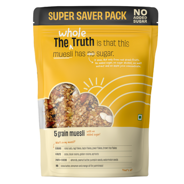 5 Grains Muesli Super Saver Pack - Wildermart