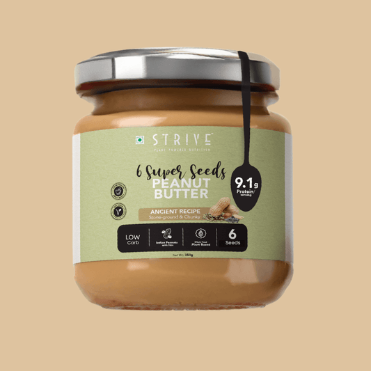 6 Super Seed Peanut Butter - Strive - Wildermart