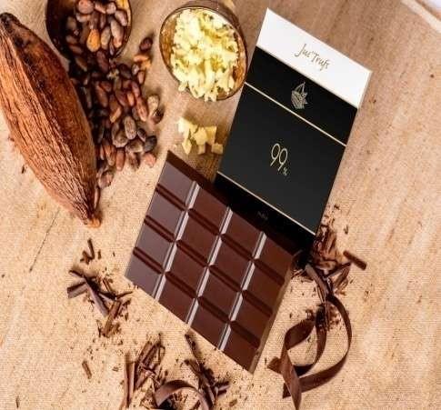 99% Dark Chocolate Bar - Artisanal - Wildermart