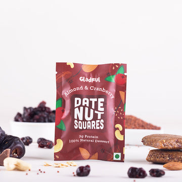 Date Nut Square Almond Cranberry