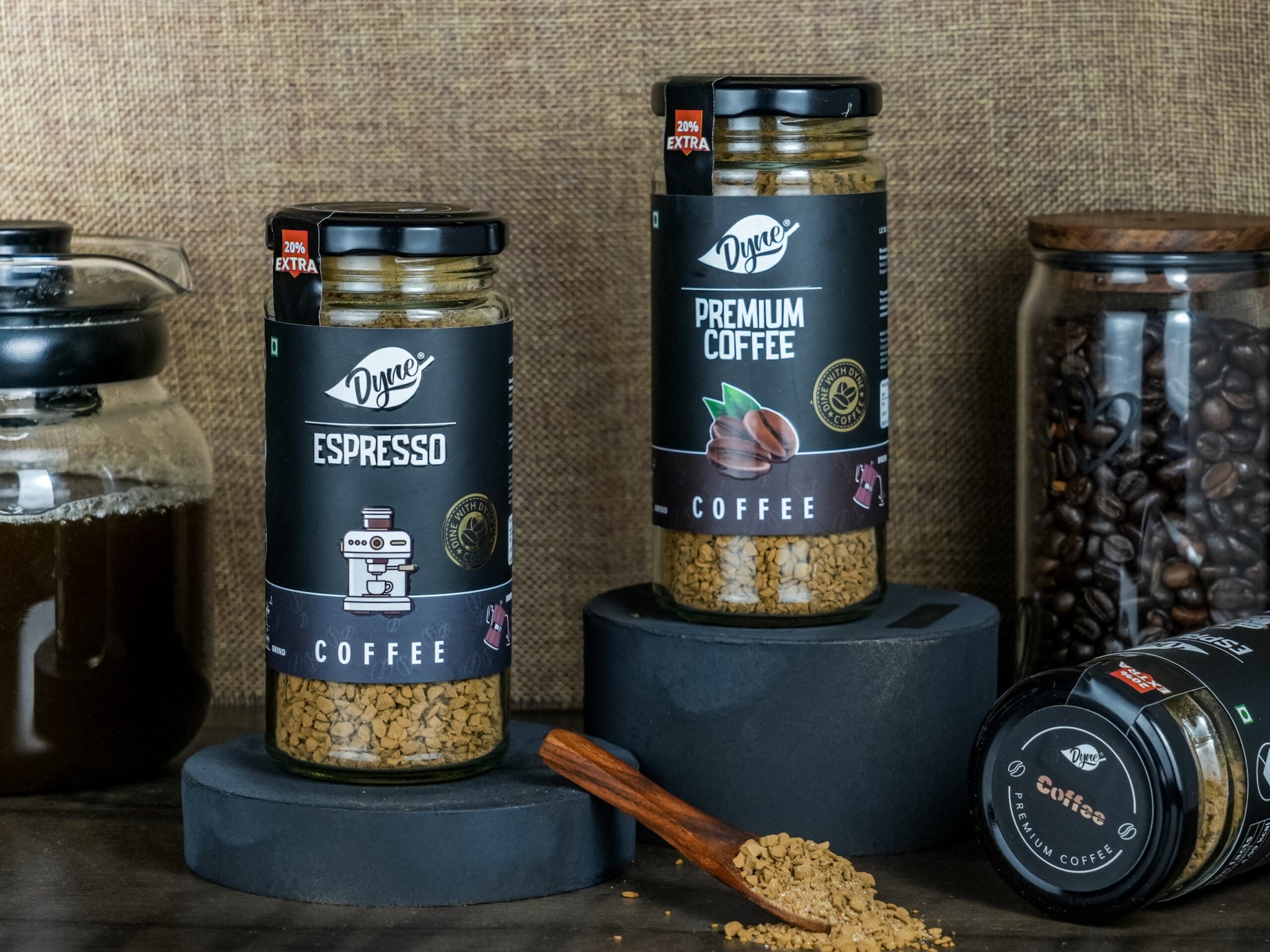 Espresso and Premium Coffee Combo