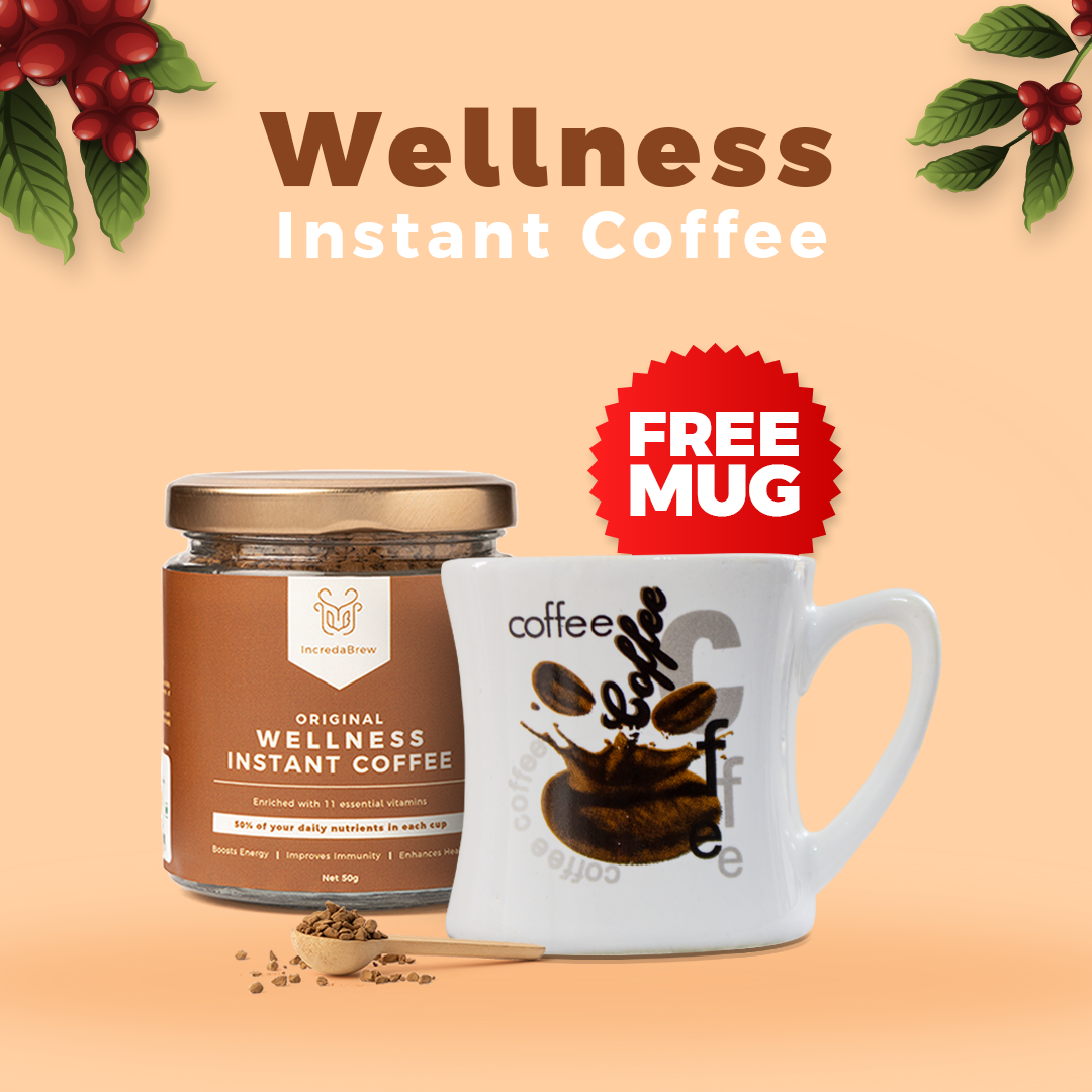 Original Wellness Instant Coffee Jar + Mug