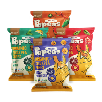Variety Protein Puffs - Pack of 4, (60G)