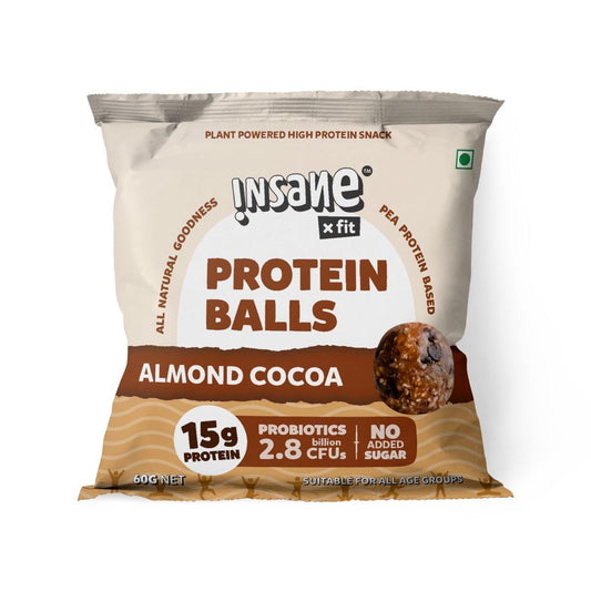 Almond Cocoa Protein Balls - Wildermart