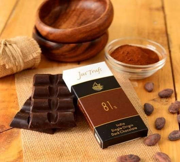Artisanal 81% Dark Chocolate Bar - Wildermart