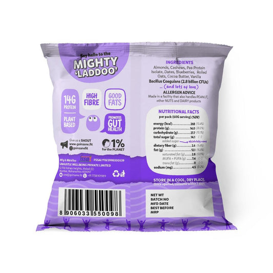 Blueberry Oat Muffin Protein Balls - Wildermart