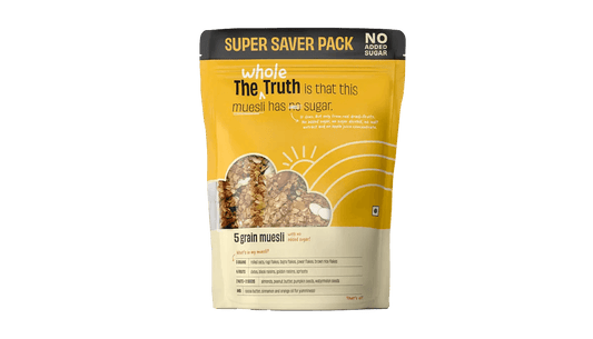 Breakfast Muesli - No Added Sugar Super Saver Pack - TWT - Wildermart