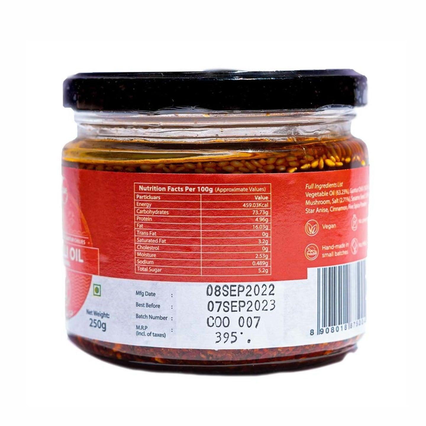 Chilli Oil - Awe Foods - Wildermart