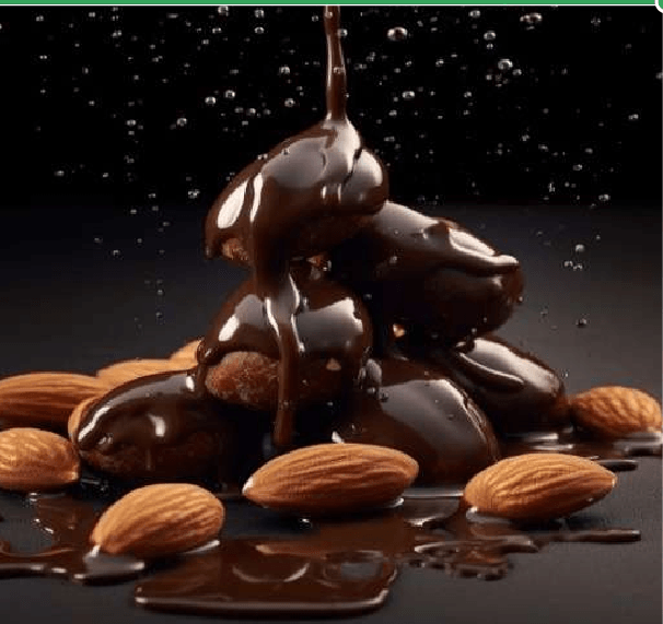 Chocolate Coated Almonds- 60% Dark Jaggery Chocolate - Wildermart