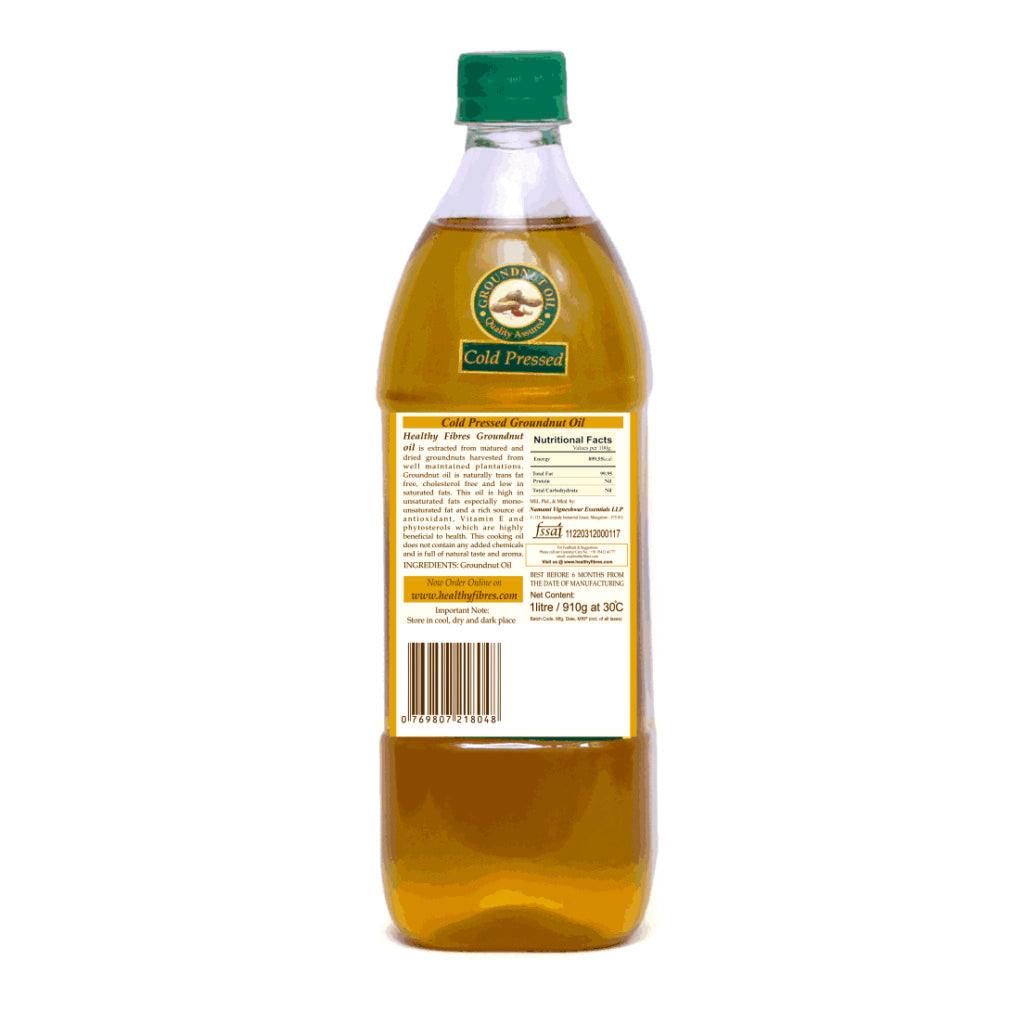 Cold Pressed Groundnut Oil - Wildermart