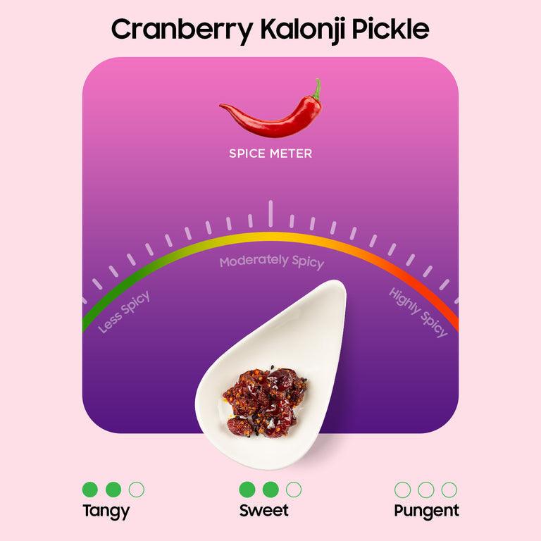 Cranberry Kalonji Pickle - Wildermart