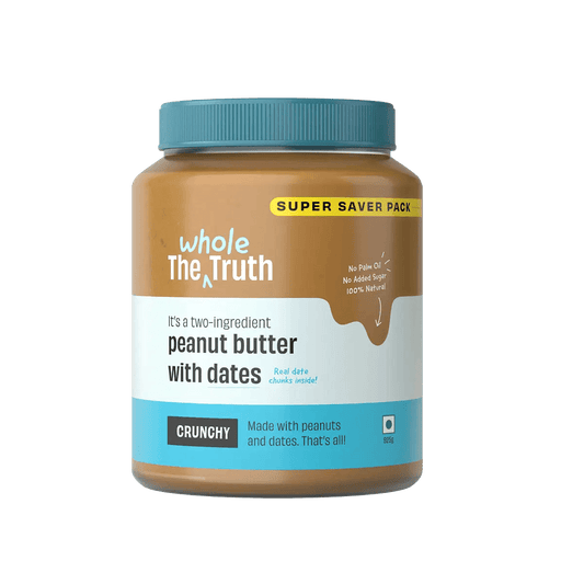 Crunchy Peanut Butter with Dates - TWT - Wildermart