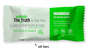 Energy Bars Fig Apricot and Orange - TWT - Wildermart