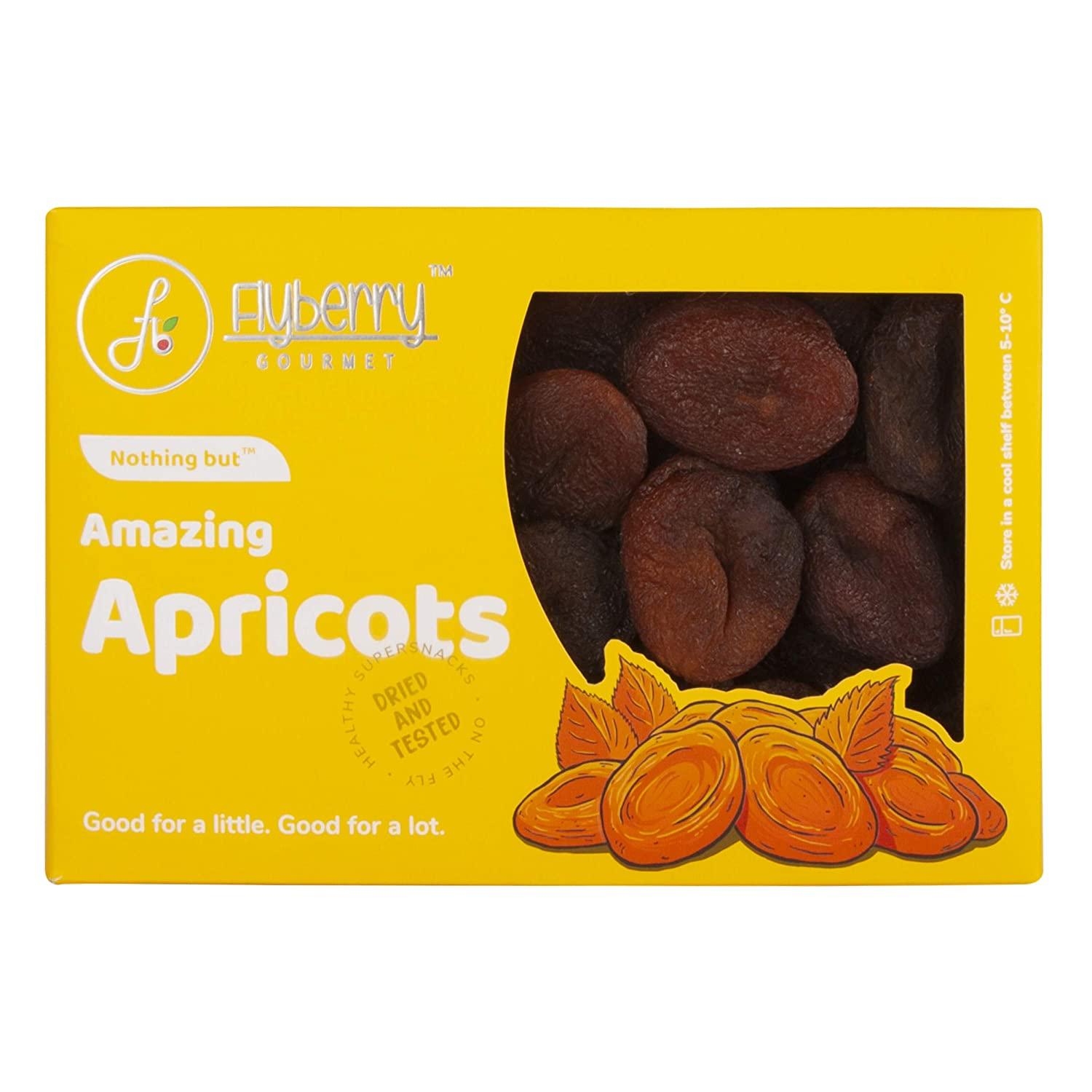 Flyberry Dried Apricots (Unsulphured) - Wildermart
