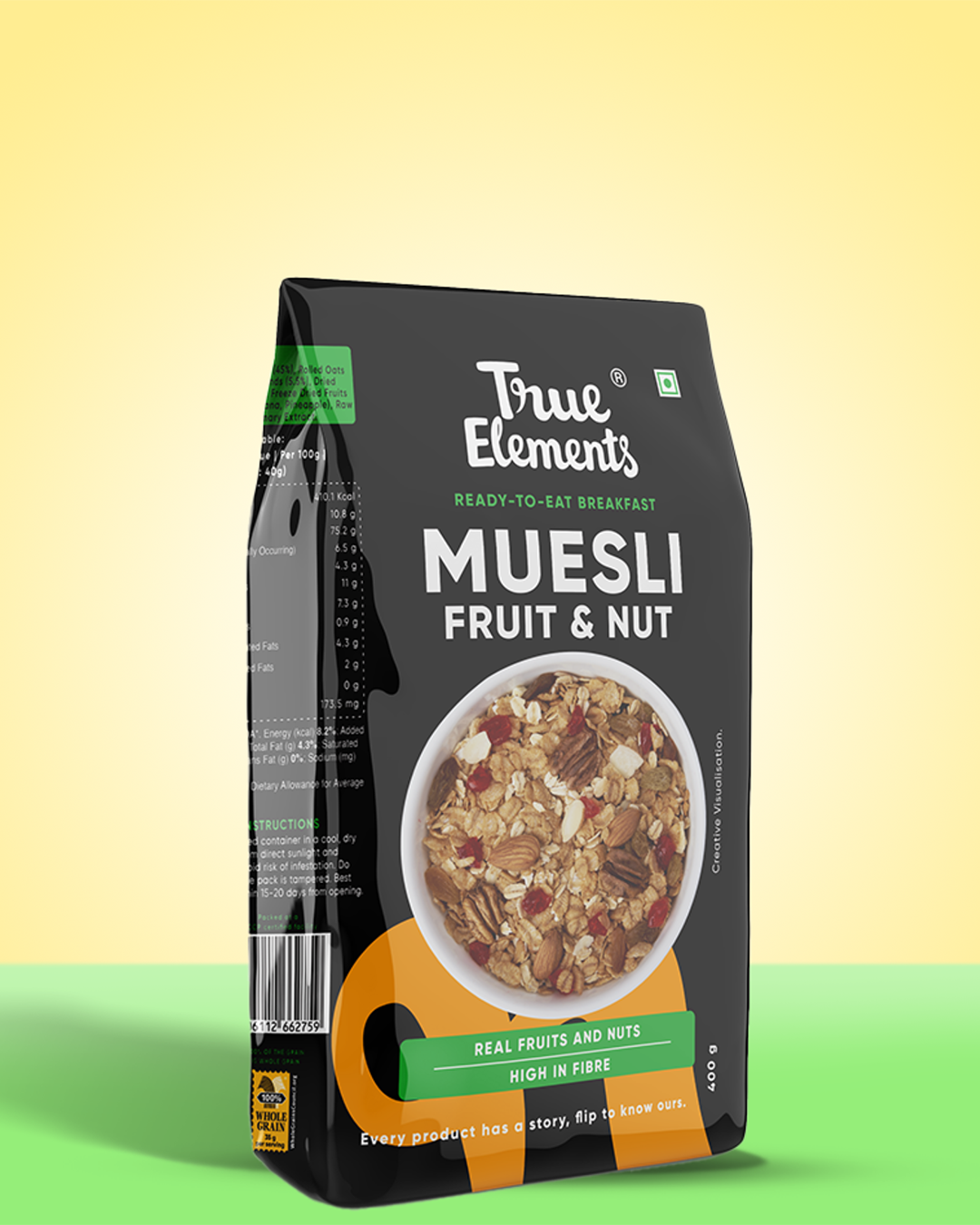 Fruit & Nut Muesli -True Elements-700 gm