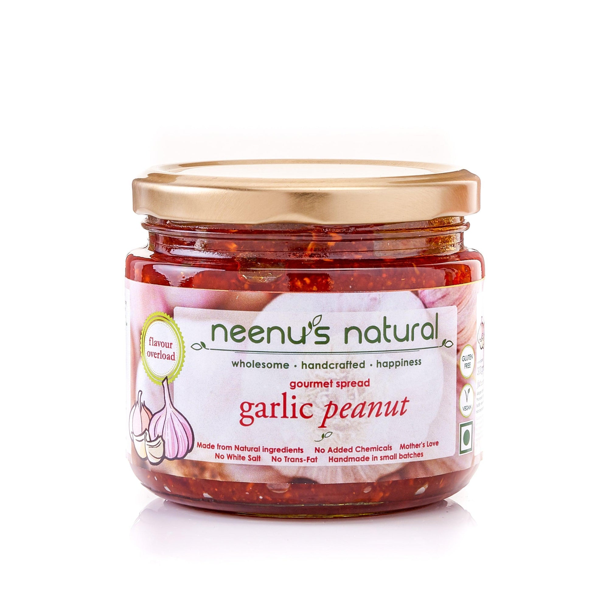 Garlic & Peanut Spread - Neenus - Wildermart