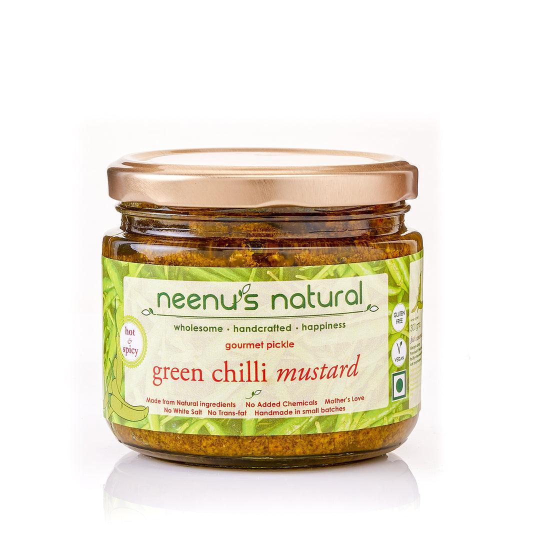 Green Chilli Pickle - Neenus - Wildermart