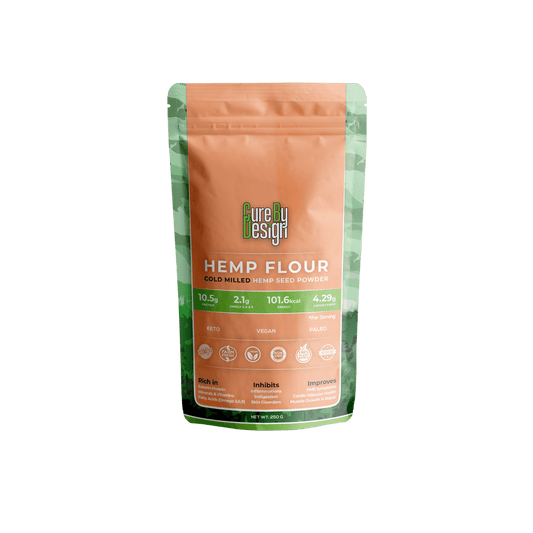 Hemp Seed Flour - Cure By Design - Wildermart