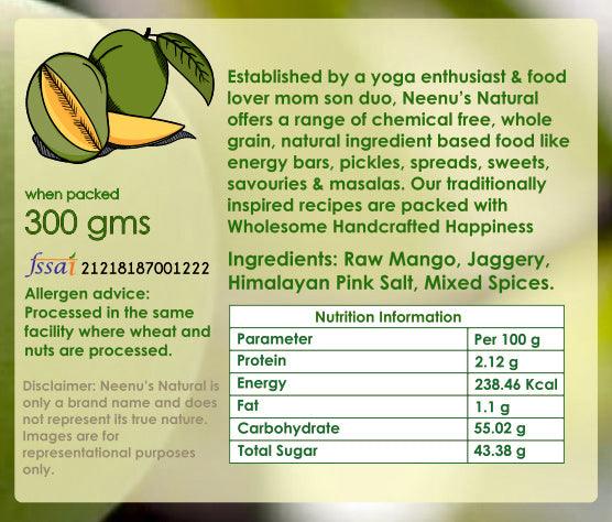 Jaggery Mango Pickle Zero Oil - Wildermart