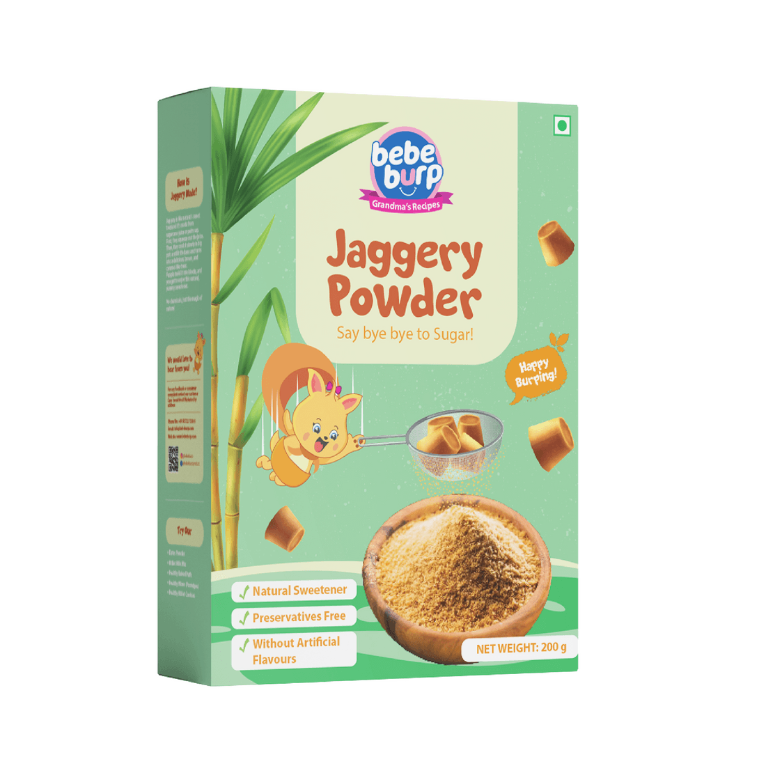 Jaggery Powder - Bebe Burp - Wildermart