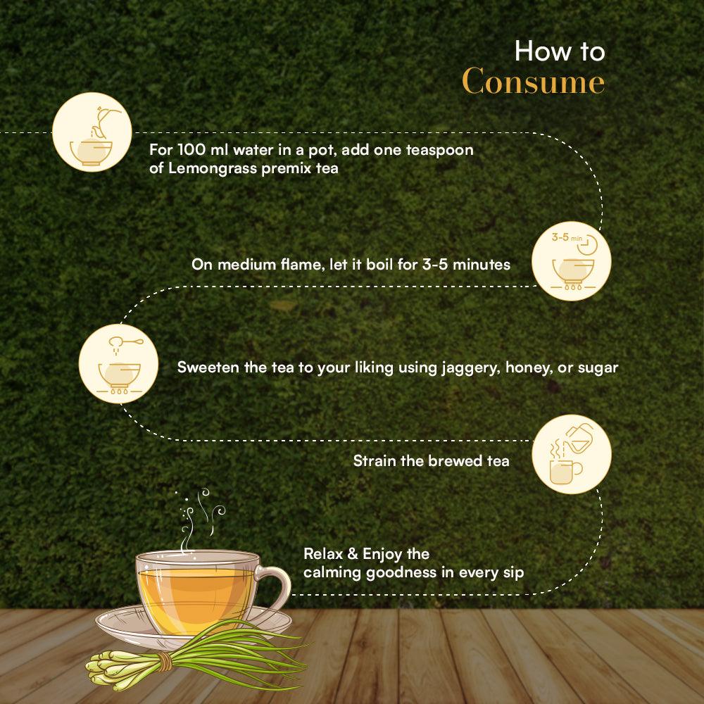 Lemon Grass Mint Tea - Wildermart