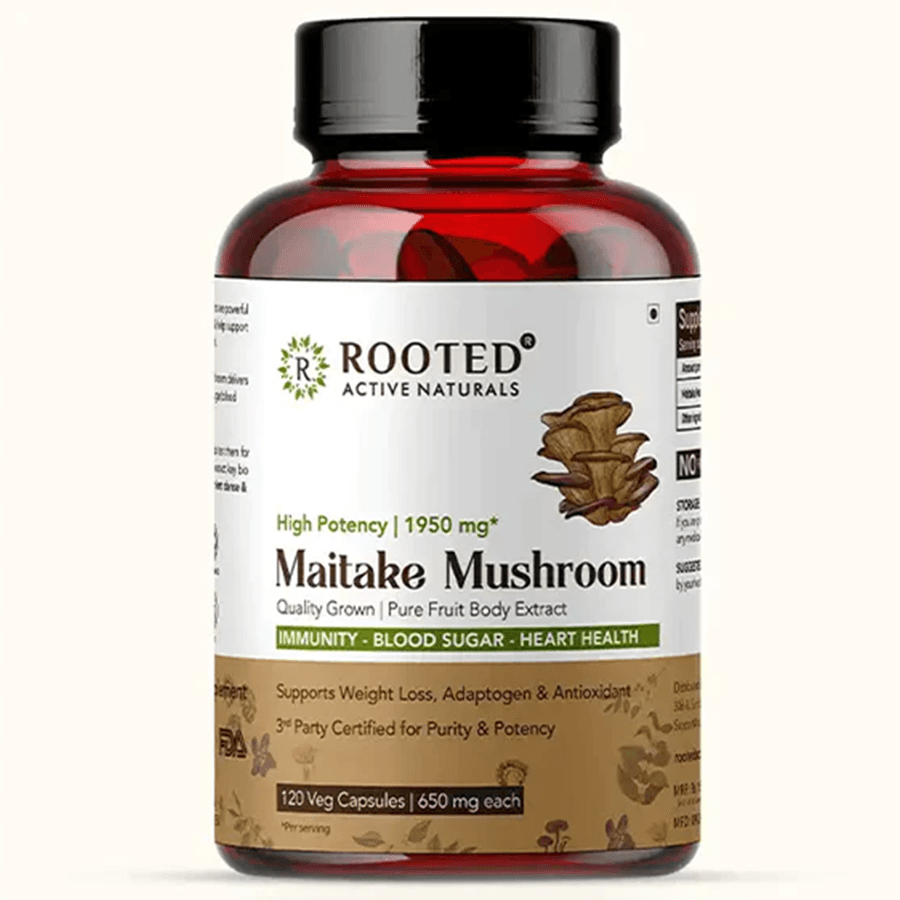 Maitake Mushroom Extract Capsules - Wildermart