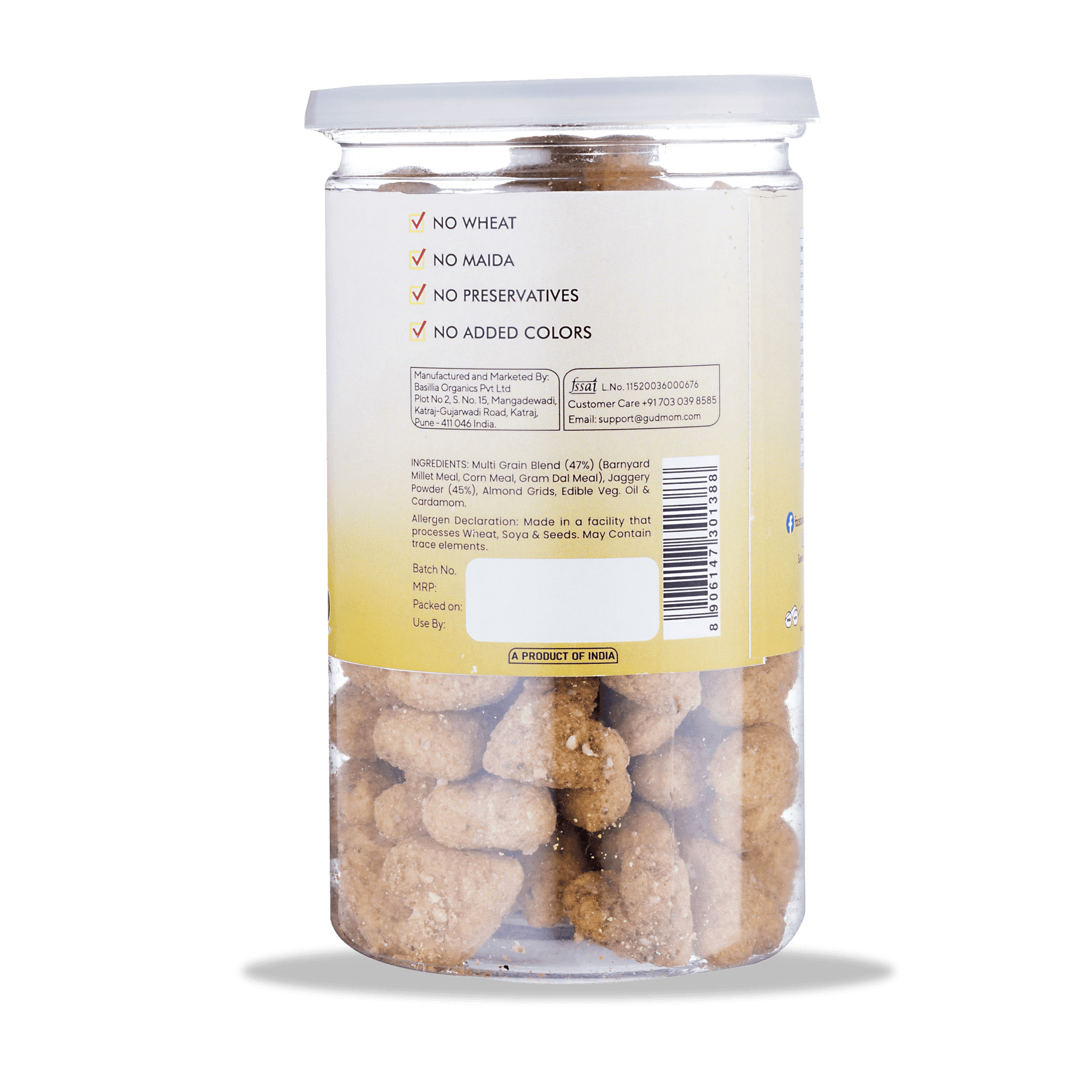 Millet Almond Hearts - Wildermart