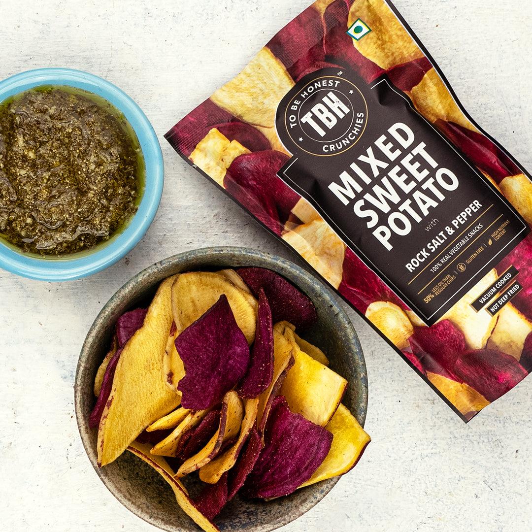 Mixed Sweet Potato Chips - Wildermart