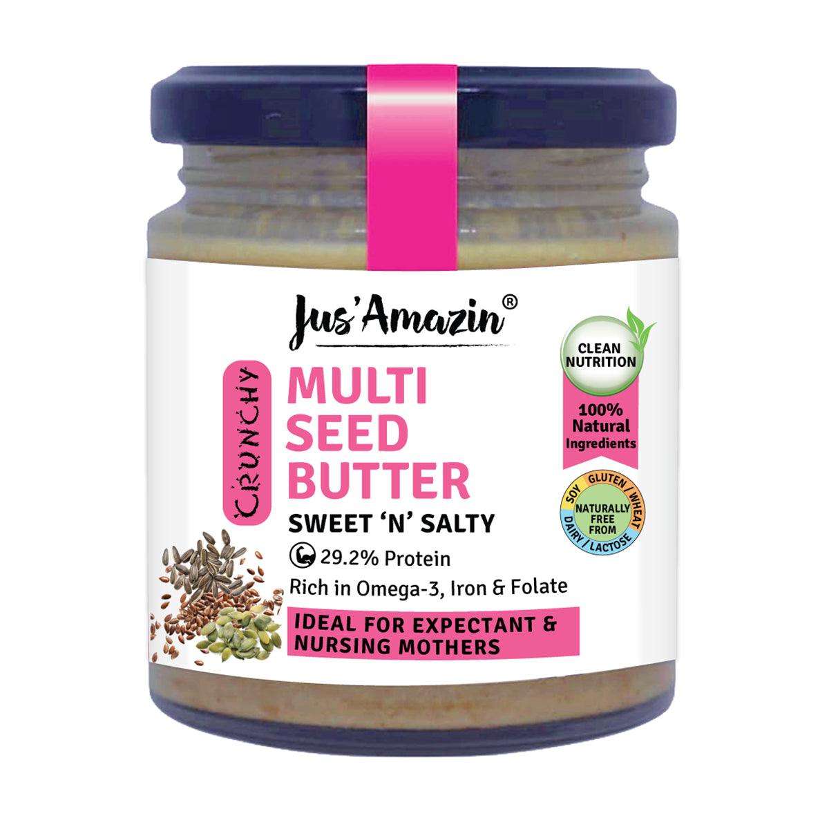Multi seed Butter - Jus Amazin - Wildermart