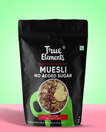 Muesli - No Added Sugar -True Elements-1.2 kg