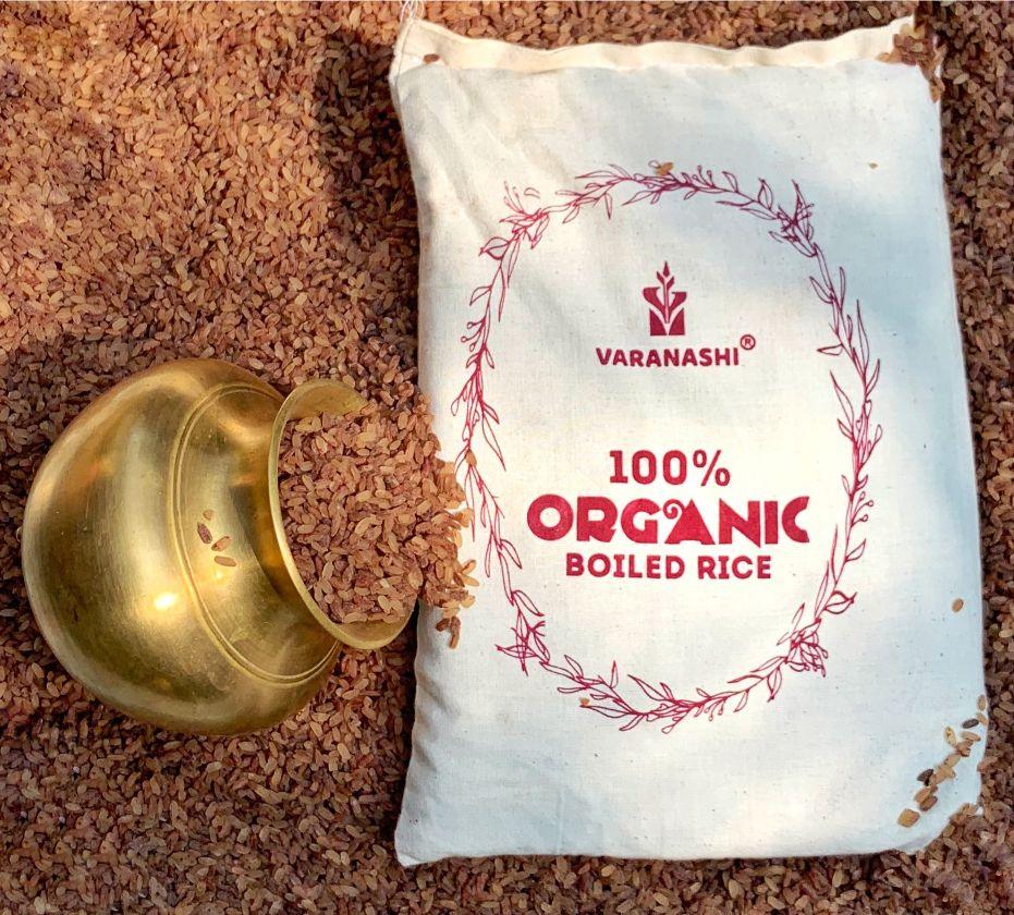 Organic Boiled rice - Wildermart