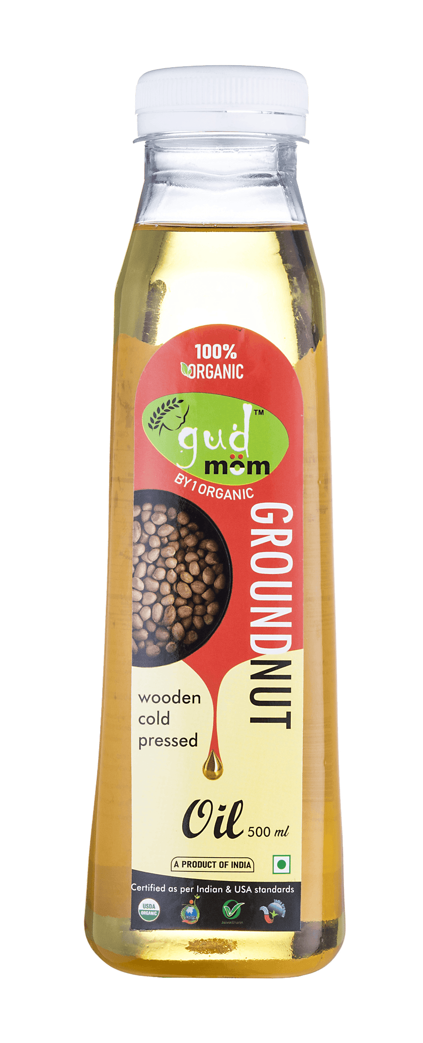 Organic Cold Pressed Groundnut Oil - Wildermart