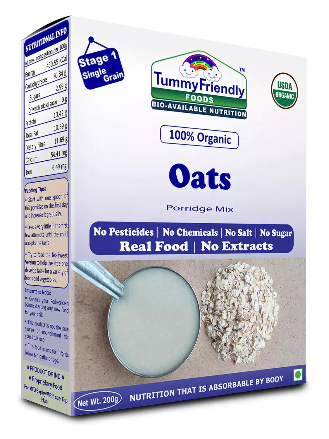 Organic Oats Porridge Mix - Wildermart