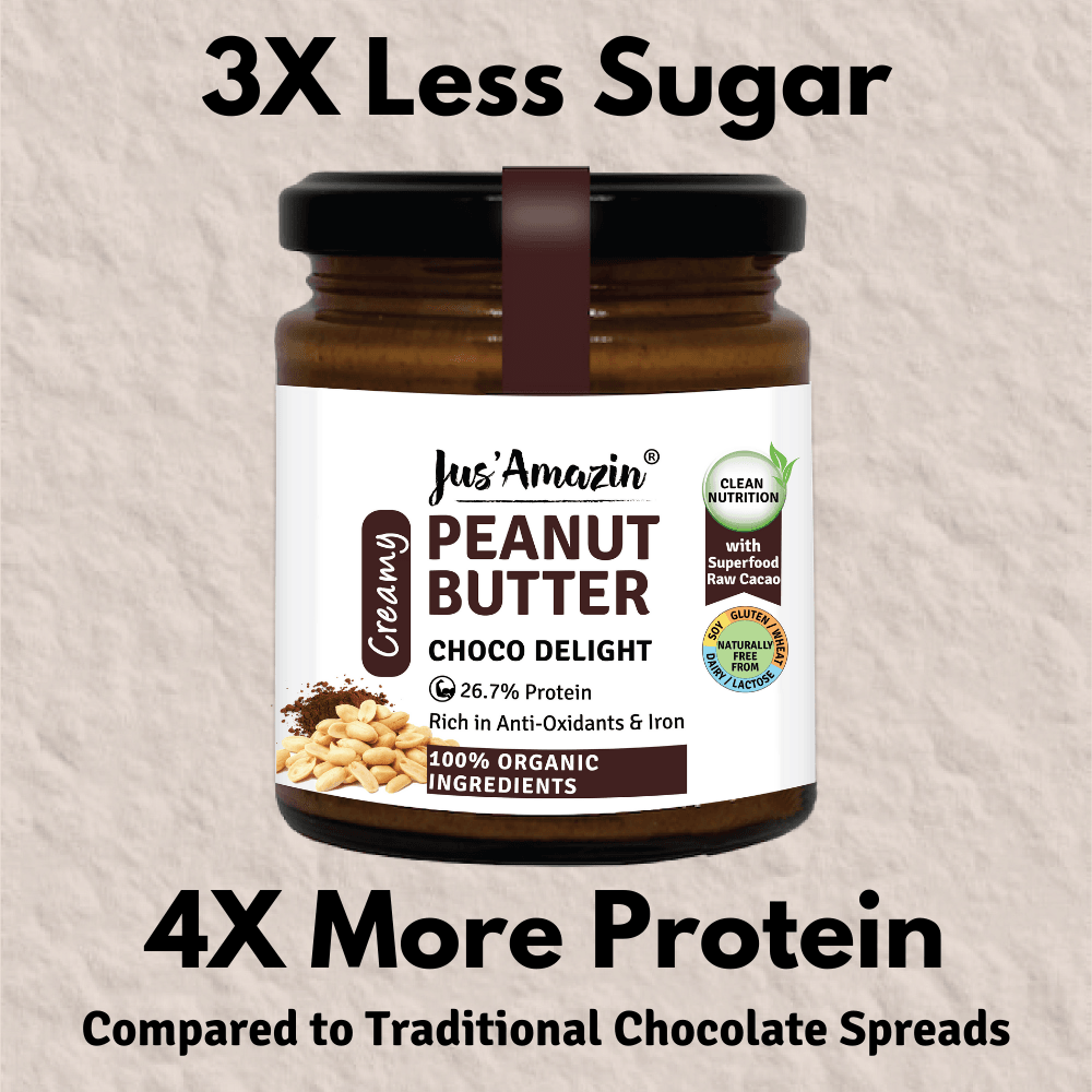 Organic Peanut Butter Choco Delight With Anti-Oxidant Rich Organic Cacao - Wildermart