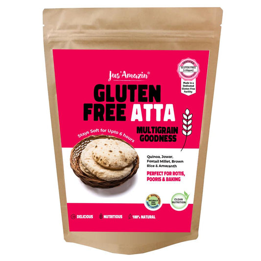 Gluten-Free Atta - Jus Amazin - Wildermart