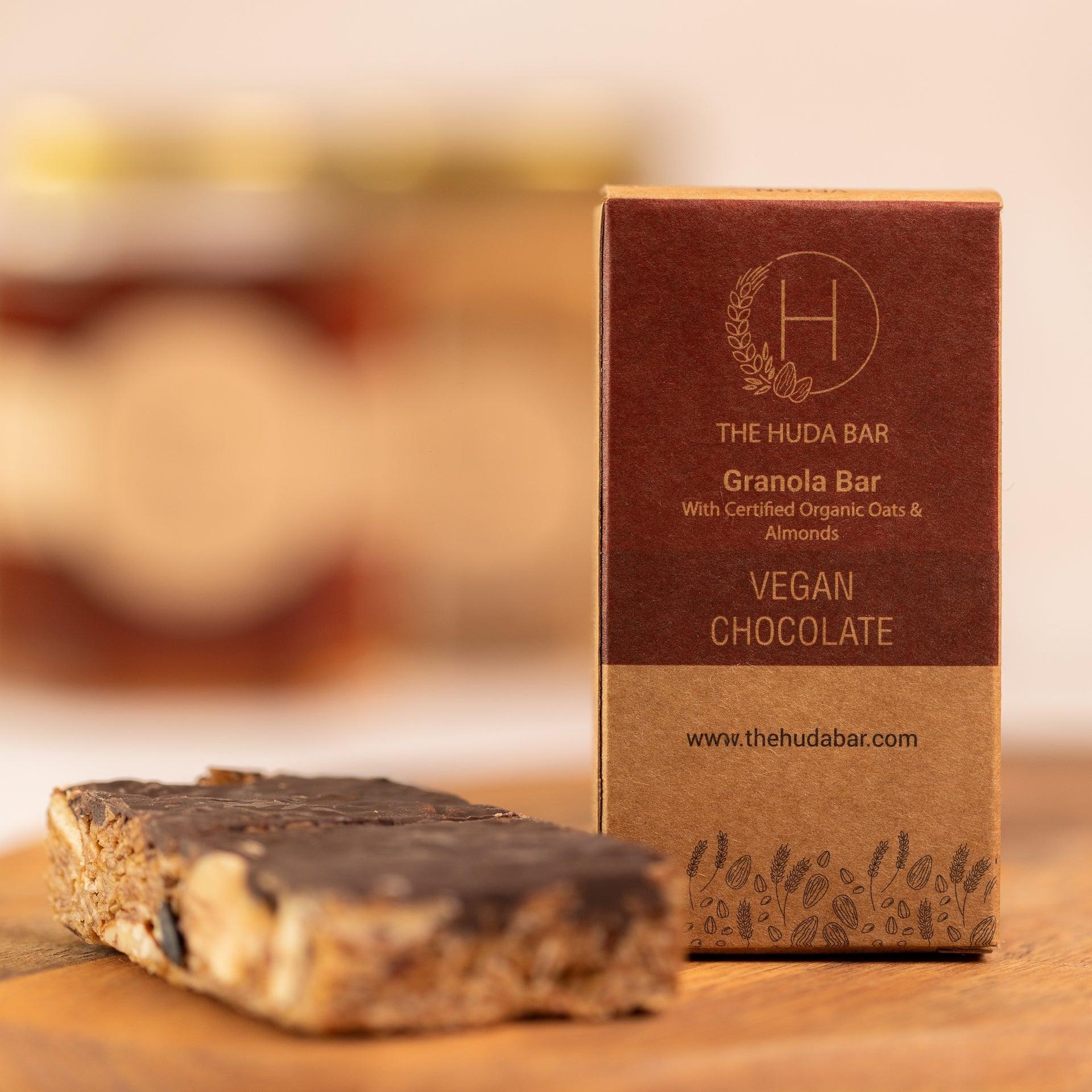 Granola Bars: Vegan Chocolate (Pack of 5) - Wildermart