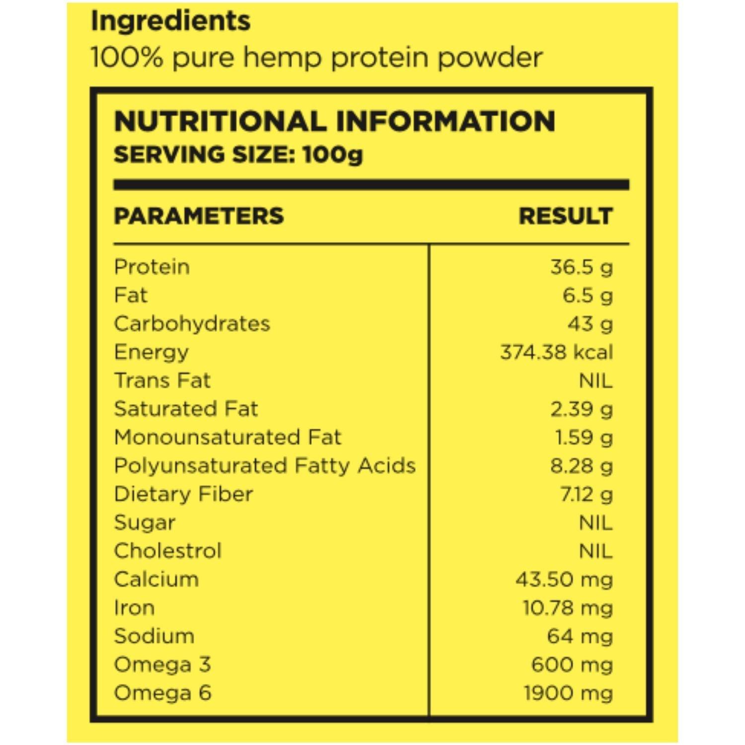 Hemp Protein Powder - Wildermart