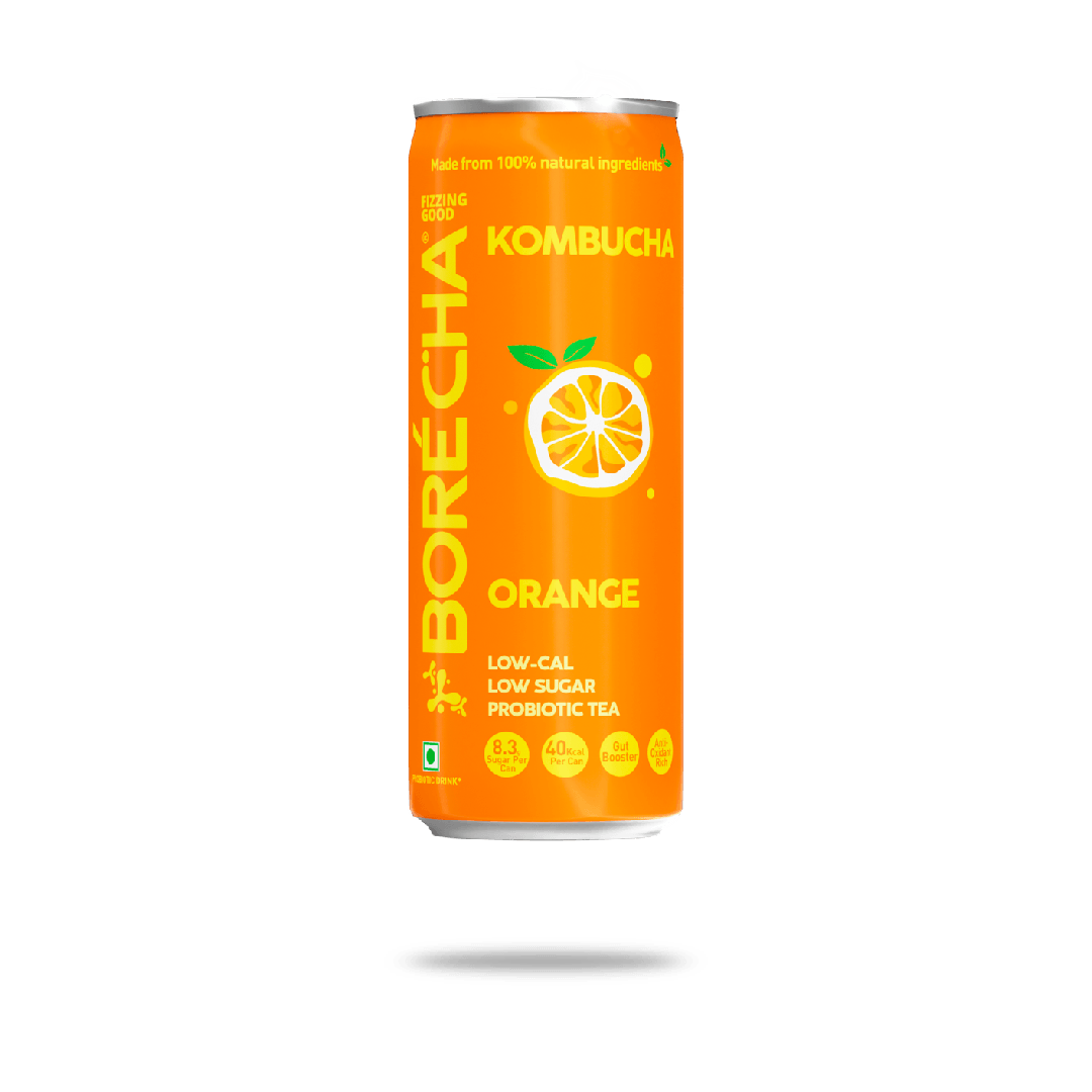 Orange Kombucha 330ml - Wildermart