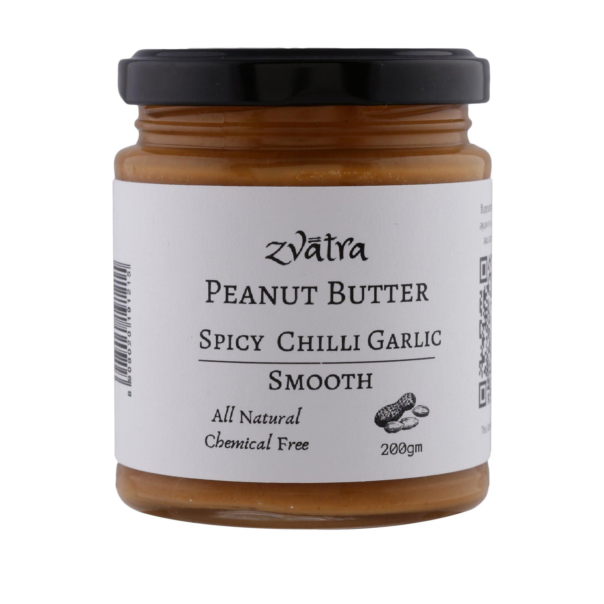 Peanut Butter - Spicy Chilli Garlic - Smooth - Wildermart
