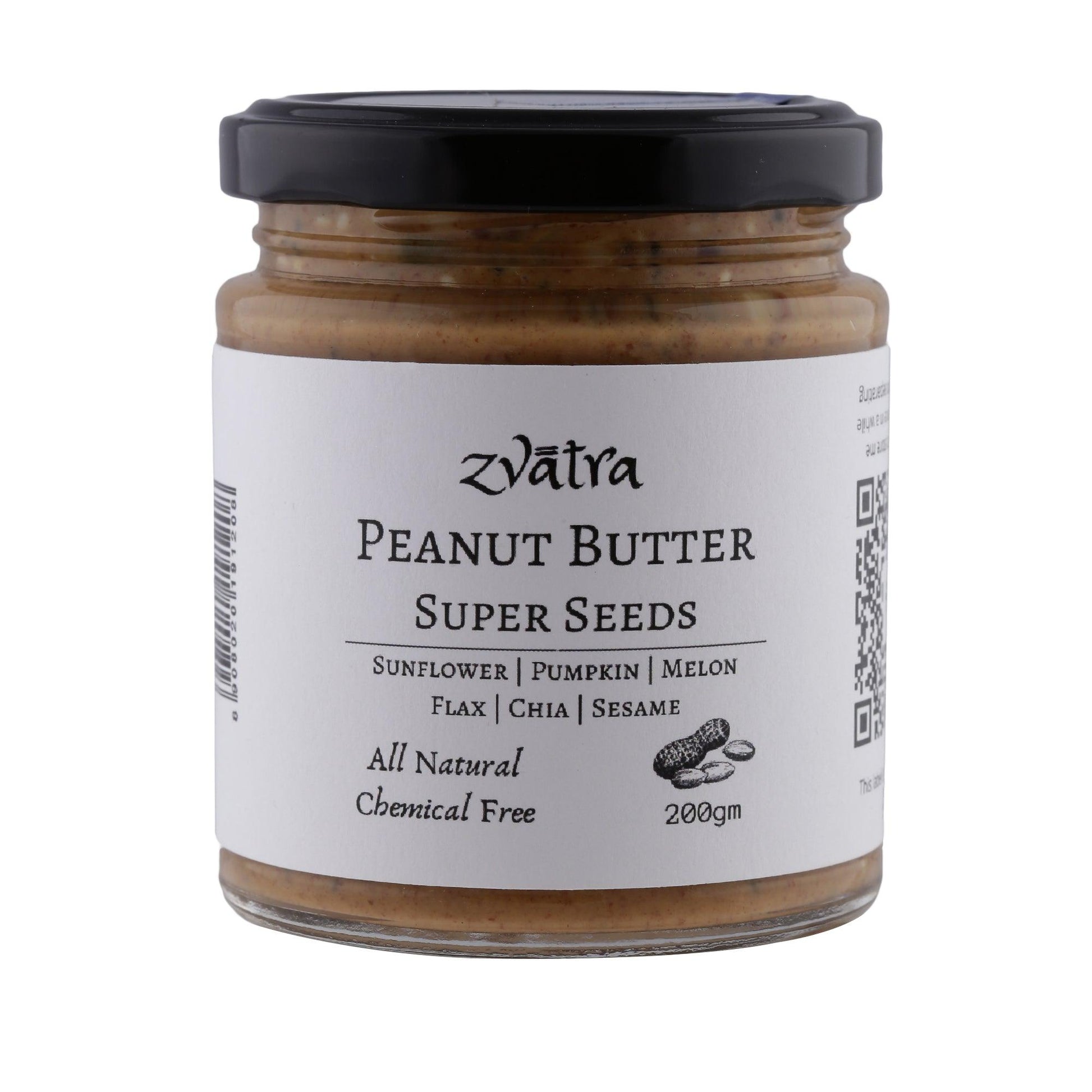 Peanut Butter - Super Seeds - Sweetened with Jaggery - Wildermart