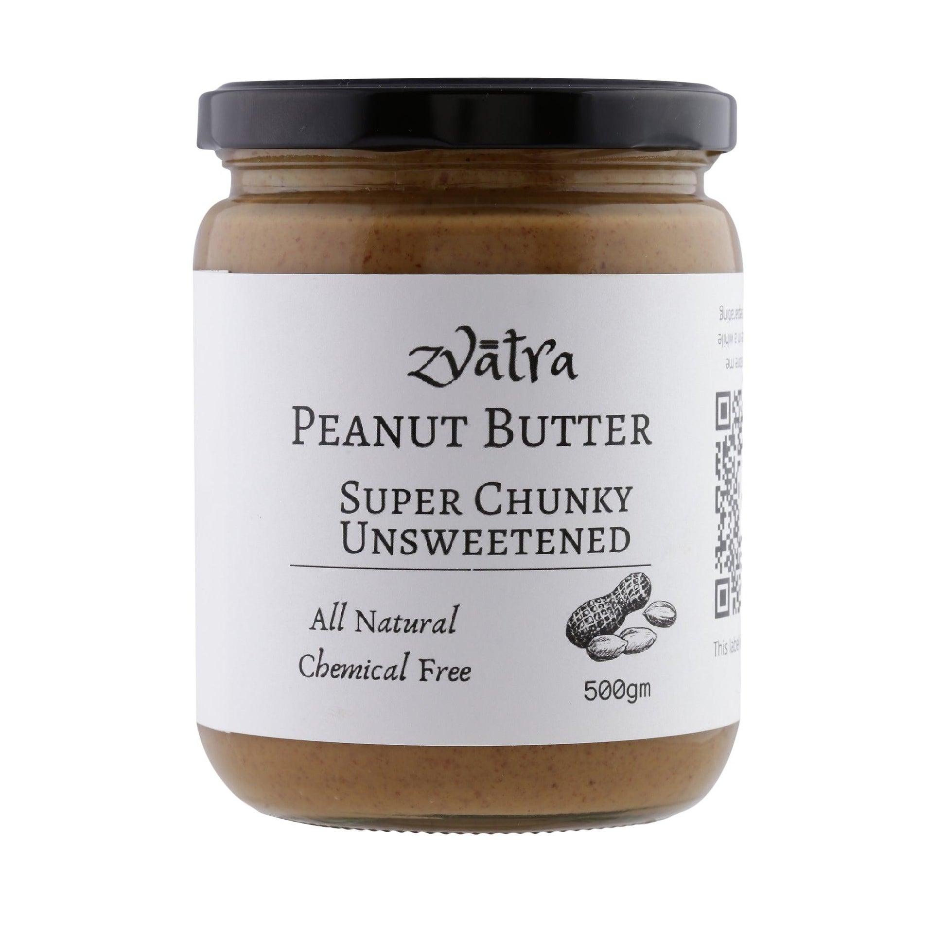 Peanut Butter - Unsweetened - Super Chunky - Wildermart
