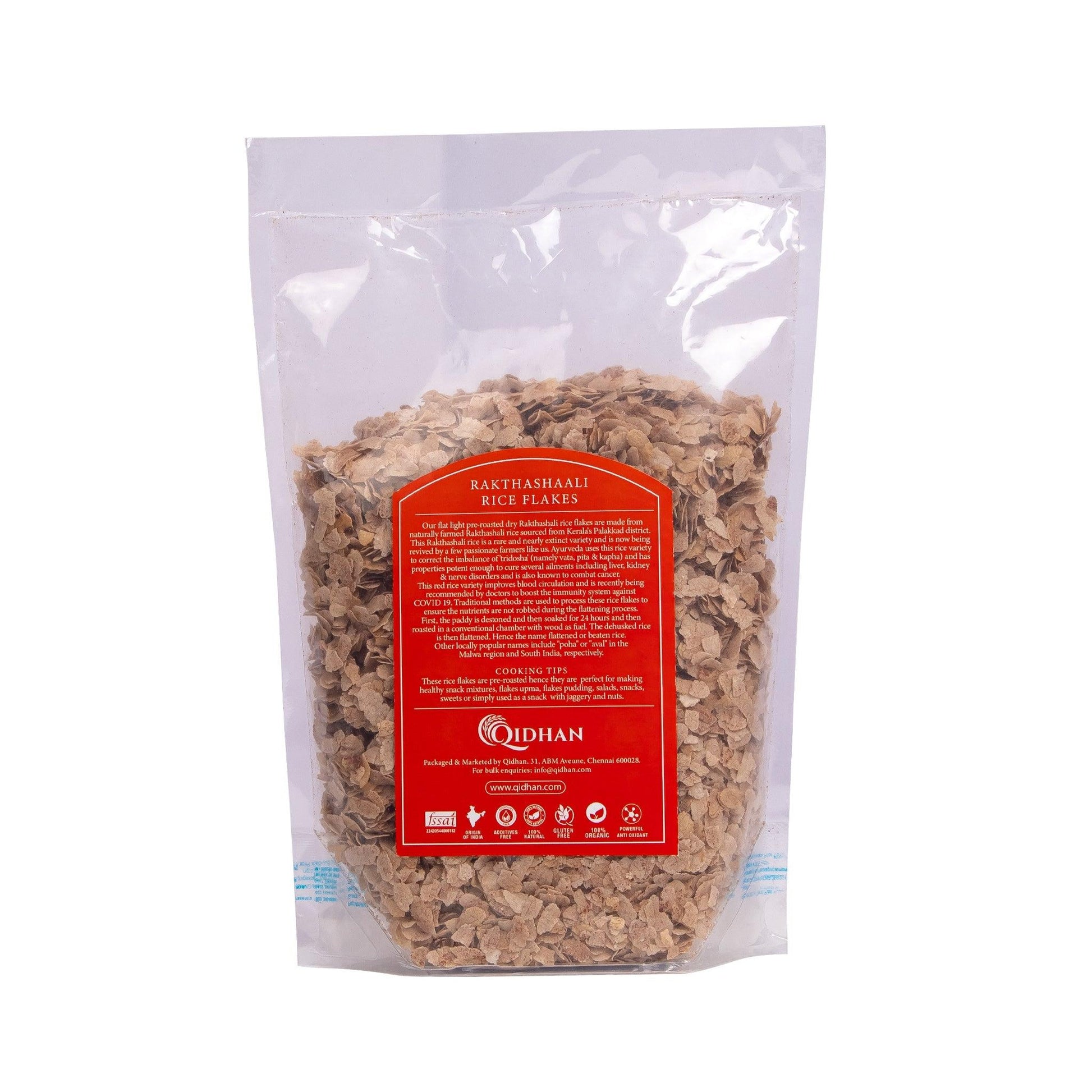 Roasted Rakthashali Rice Flakes (Poha) - Wildermart