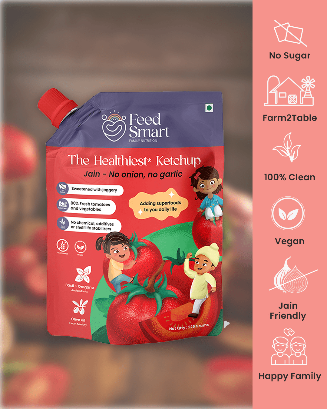 The Healthiest Ketchup (Jain) - Wildermart